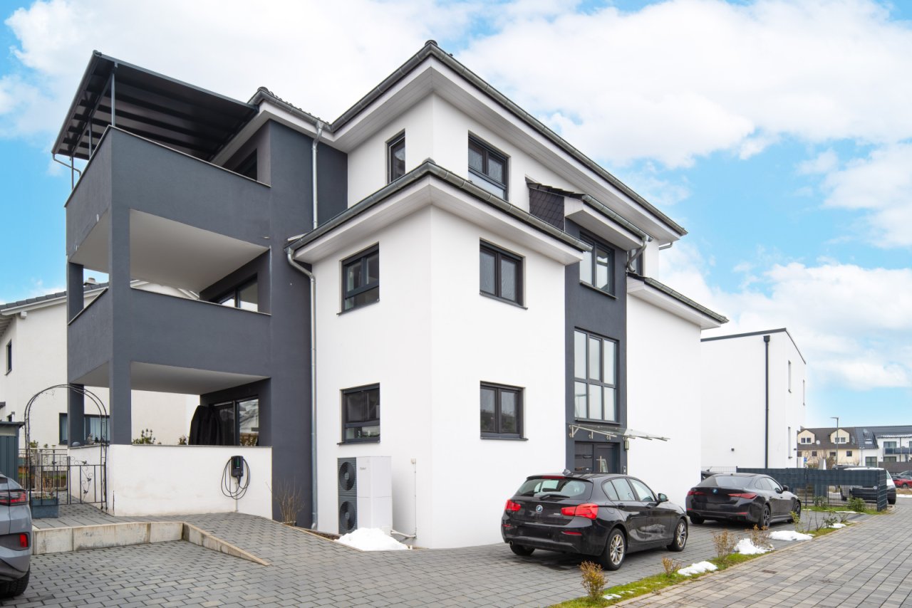 Süd-West-Ansicht Wohngebäude Süd-West-Ansicht Wohngebäude